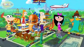 Phineas and Ferb Finger Family Kids Song