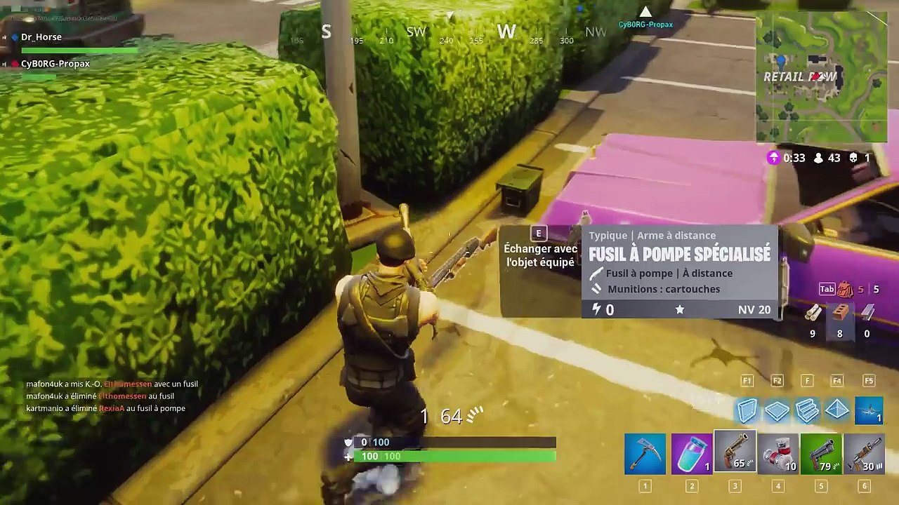 JUMP DUN TREMPLIN À UN AUTRE DANS LA ZONE FINALE ! (Fortnite: Battle Royale)