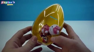Mickey Mouse Clubhouse, Play Doh Superise Eggs Hello Kitty