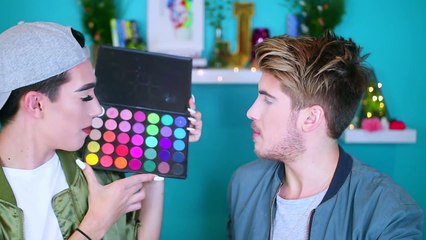 IRIDESCENT GALAXY MAKEUP TUTORIAL!