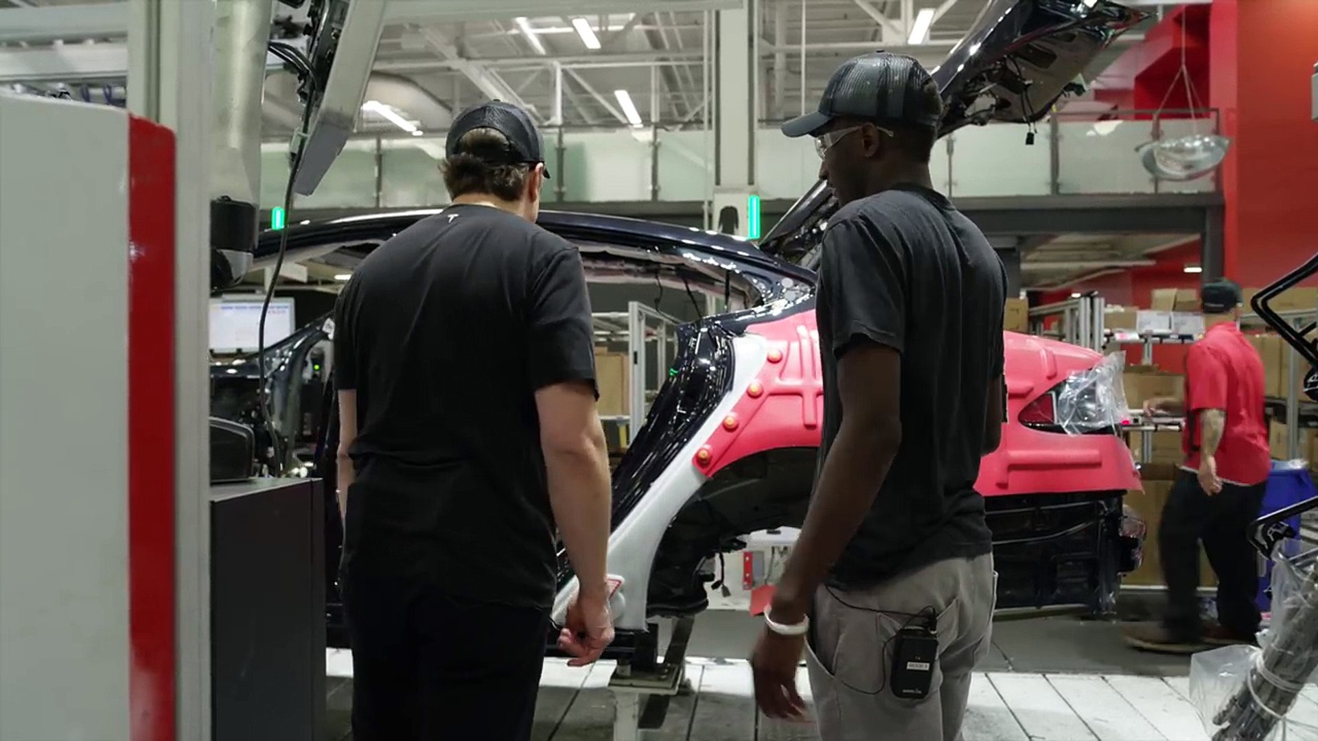 Tesla Factory Tour with Elon Musk!