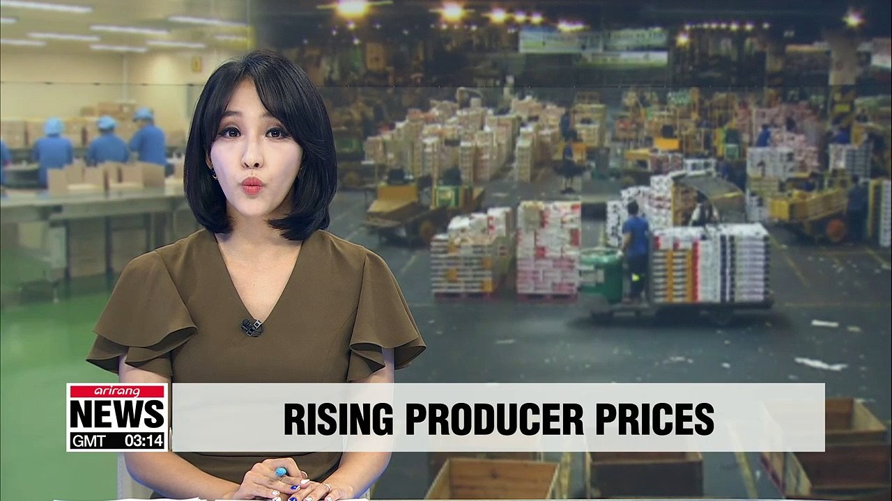 S. Korea's producer price index hit highest level in nearly four years
