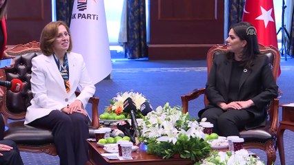 Siyasi partilerde bayramlaşma - MHP heyetinden AK Parti'ye ziyaret  - ANKARA