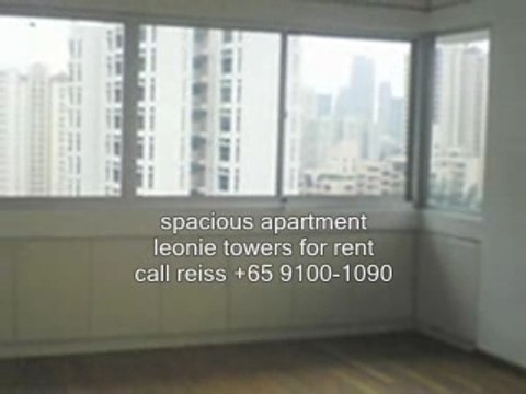 rent singapore spacious apartment leonie hill leonie towers