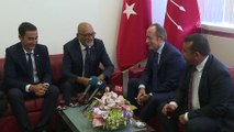 Siyasi partilerde bayramlaşma - Vatan Partisi heyetinden CHP'ye ziyaret - ANKARA