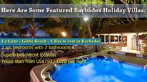 Luxury Barbados Villas for Rent At Rent A Barbados Villa