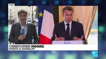 Macron focuses on reforms in his first cabinet meeting after holidays