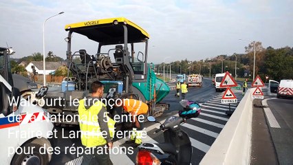 Walcourt: la N5 entre Fraire et Laneffe fermée à la circulation pour des réparations