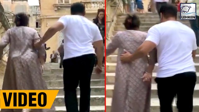This Video Proves That Salman Khan Is A Mumma's Boy | Bharat Shooting | Malta