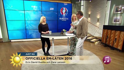 Smakprov på Zara Larsson och David Guettas This ones for you Nyhetsmorgon (TV4)