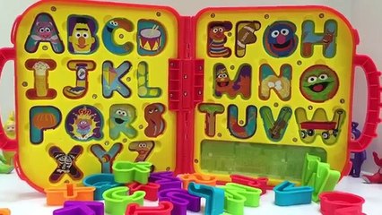 TELETUBBIES Seseme Street ABC Letter Case Toy!