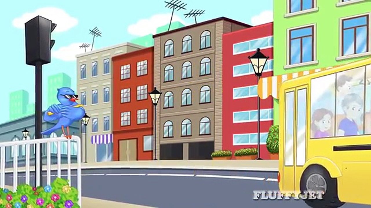 The Wheels on The Bus Song Preschool Learning Song for Children!