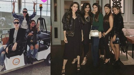 Download Video: Kareena Kapoor, Karishma Kapoor & Amrita Arora having fun in Dubai; Watch Here | FilmiBeat