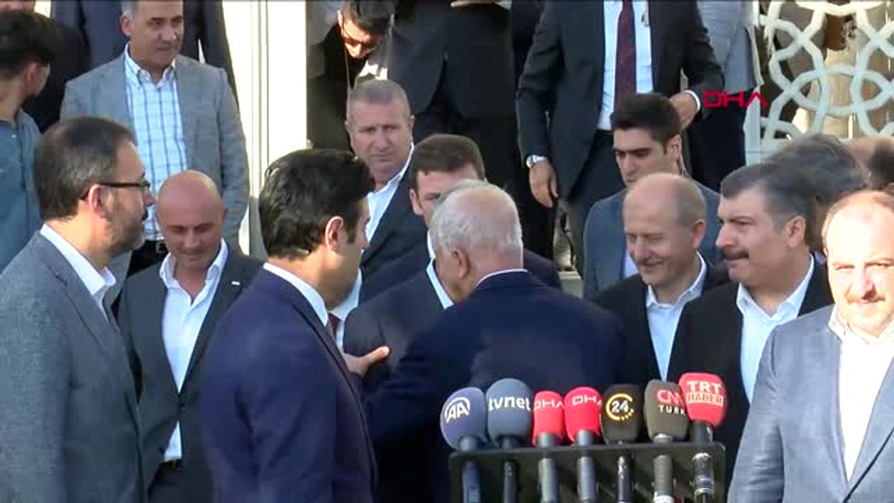 İstanbul TBMM Başkanı Binali Yıldırım Bayram Namazı Sonrası Açıklama Yaptı 1 Hd