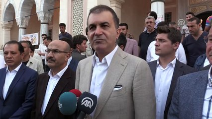 AK Parti Sözcüsü Çelik bayram namazını Anada'da kıldı