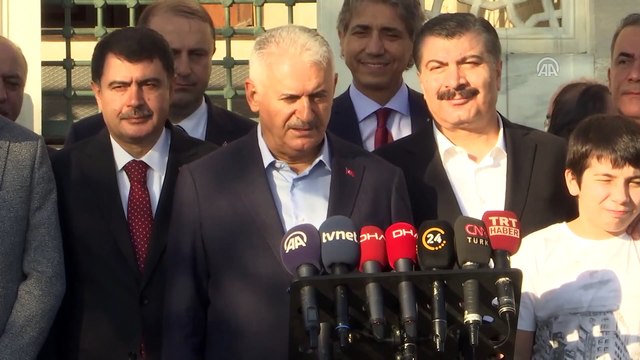 TBMM Başkanı Yıldırım, bayram namazını Süleymaniye Camisi'inde kıldı - İSTANBUL