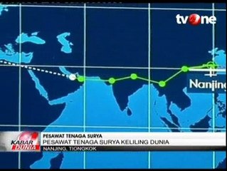 Pesawat Solar Impulse 2 Lepas Landas dari Nanjing