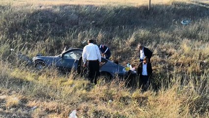 Bayram sabahı feci kaza: 2 ölü, 4'ü ağır 6 yaralı