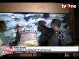 Polisi Gerebek Gudang Pupuk Ilegal di Jombang