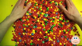 Learn To Count 1 to 20 with Candy Numbers! Surprise Eggs with Smarties Skittles and Candy