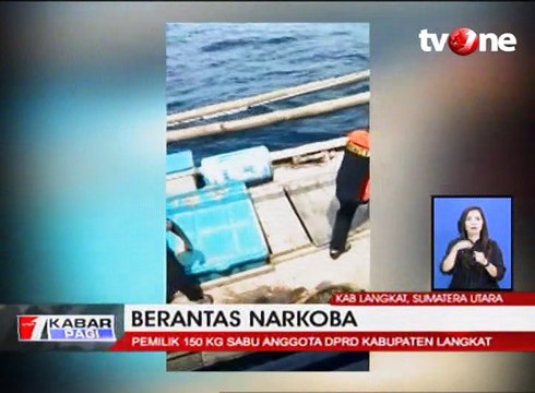 BNN Gagalkan Penyelundupan 150 Kg Sabu Milik Anggota DPRD