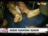 Cemburu, Pria Ini Bacok Mantan Istrinya