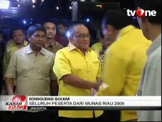 Partai Golkar Gelar Rapat Antara DPP dan DPD