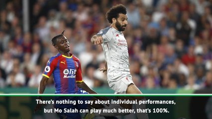 Liverpool and Salah can play much better - Klopp