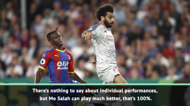 Liverpool and Salah can play much better - Klopp