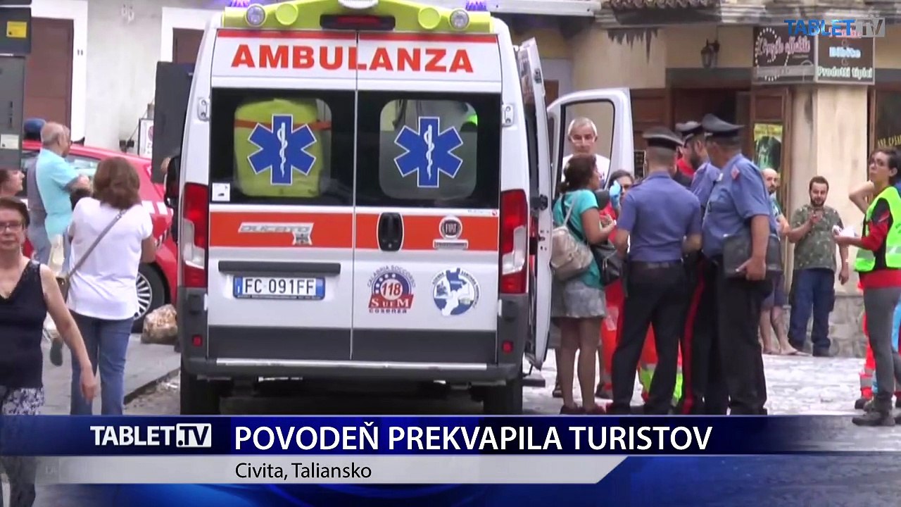 Veľké nešťastie v Kalábrii: Turistov zobrala povodeň, hlásia mŕtvych