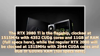 Nvidia announces RTX 2000 GPU series with ‘6 times more performance’ and ray tracing