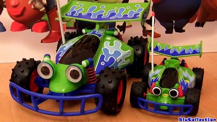 Woody with Turbo Rockets racing cars RCs Race Gear Gas and Go Disney Pixar Toy Story 3