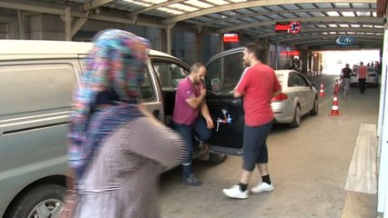 Acemi kasaplar hastanelere koştu