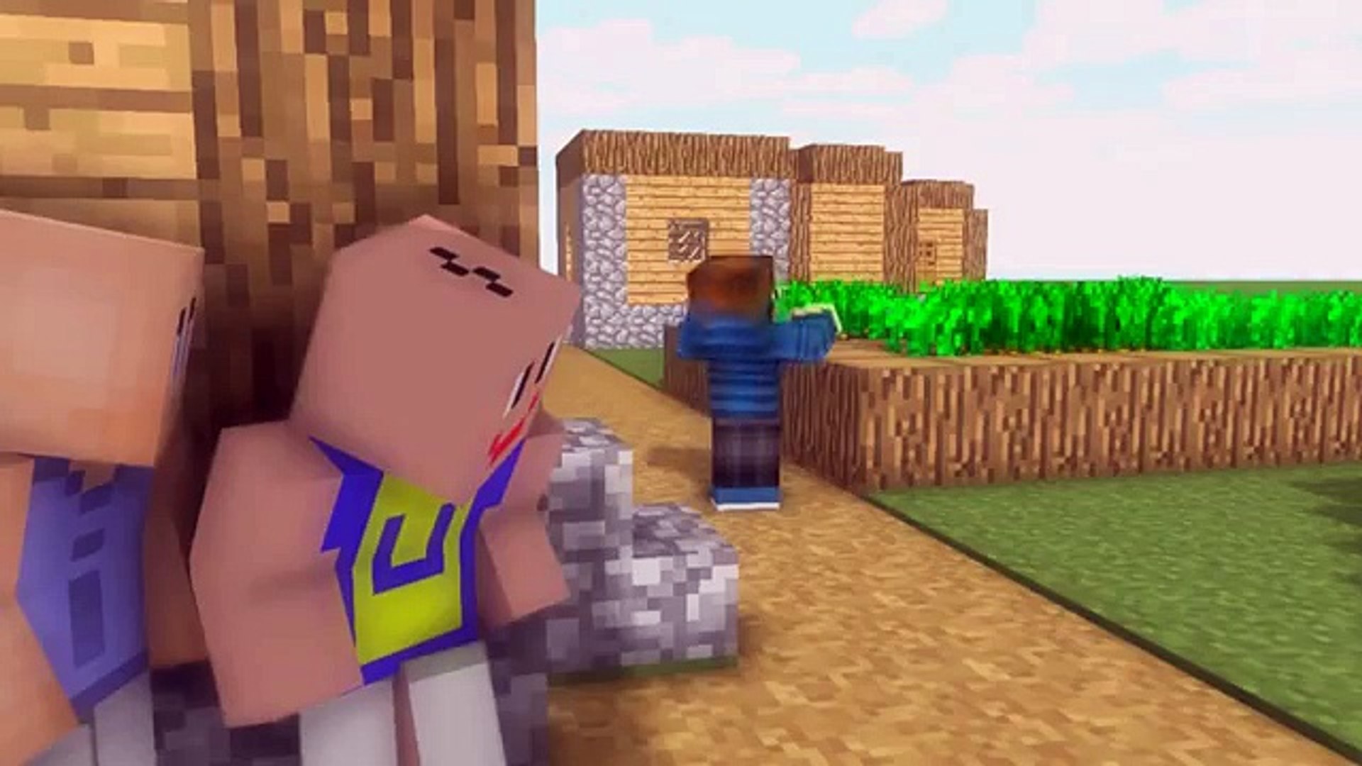 Upin Ipin Main Tiktok Goyang 2 Jari Minecraft Lucu