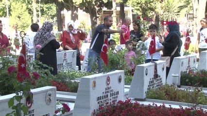 Şehitlikte Hüzünlü Bayram Hd