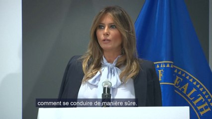 Melania Trump s'exprime pour dénoncer le cyber-harcèlement