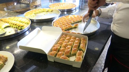 Kurban Bayramı'nda baklava üretimi katlandı - İSTANBUL