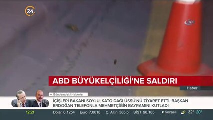 ABD Büyükelçiliği'ne saldırı