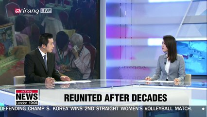 Separated families from the two Koreas spend a quality time in private for the first time