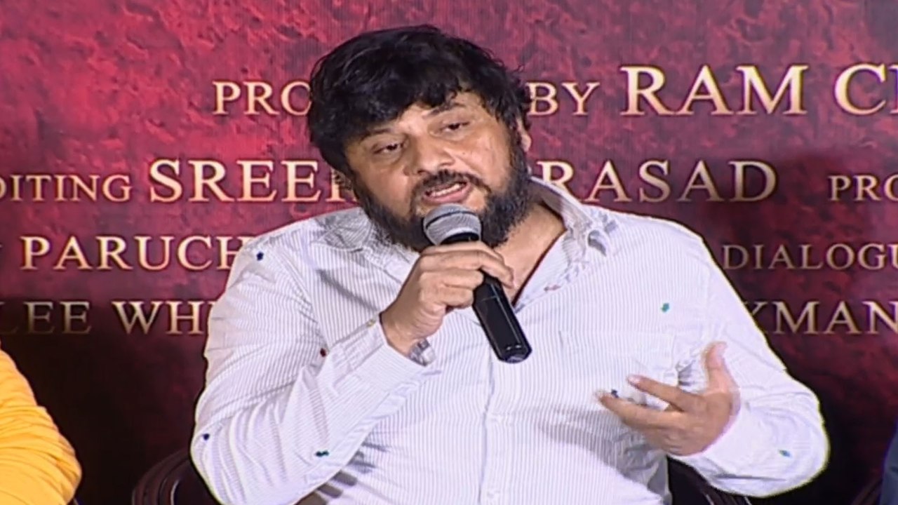 Director Surender Reddy Speech @Sye Raa Narasimha Reddy Teaser Launch