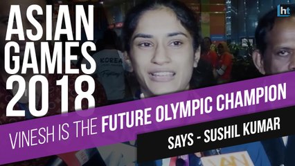 'Vinesh is the future Olympic Champion', says Sushil Kumar