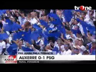 Kalahkan Auxerre, PSG Jadi Juara Liga Prancis
