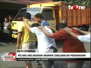 Polres Purwakarta Tangkap 6 Pencuri Lintas Pulau