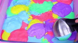 DIY RAINBOW ICE CREAM! How to Make Homemade Rainbow ICE CREAM!