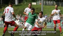 GOKIL! Egy MV cetak 2 goal nyaris hattrick  Lechia Gdansk vs Pogan Lebork (5-0)