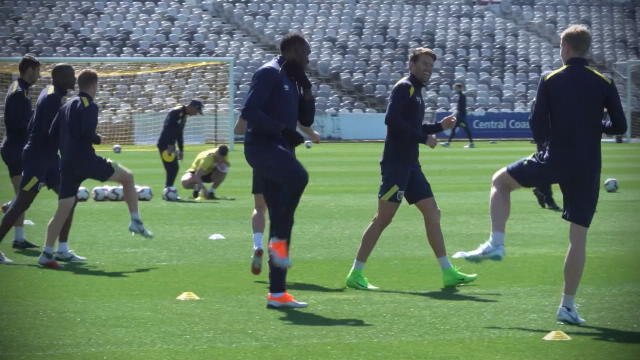 Les premiers pas de Bolt avec les Mariners