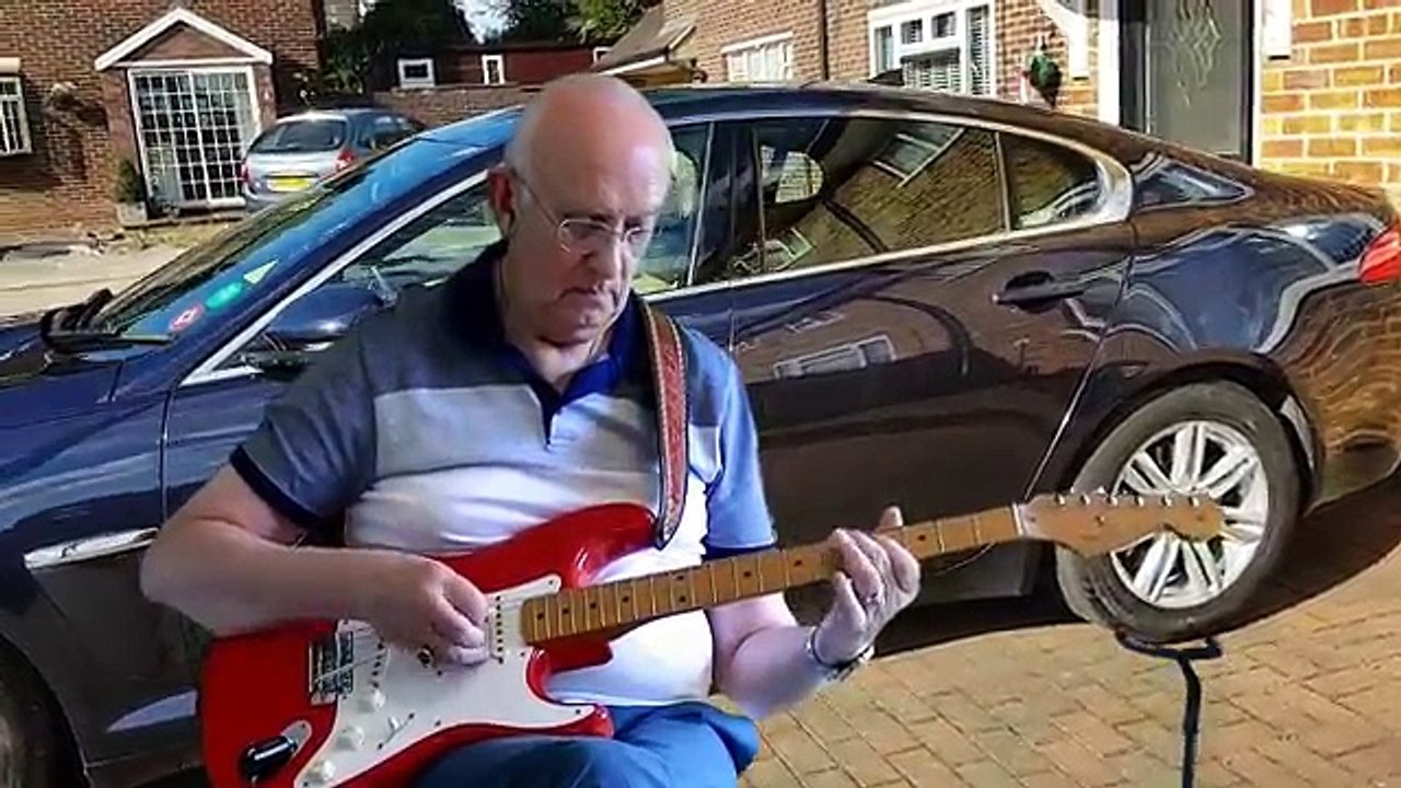Drive - The Cars - instrumental cover by Dave Monk
