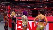 Ronda Rousey locks Stephanie McMahon in an Armbar during title presentation: Raw, Aug. 20, 2018