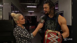 Roman Reigns isn't worried about Braun Strowman: Raw, Aug. 20, 2018