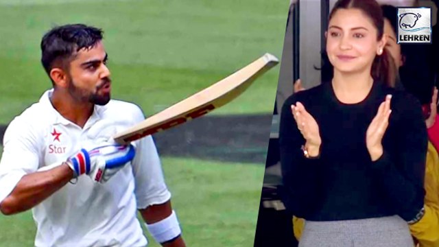 Virat Kohli Sends A FLYING KISS To Anushka Sharma After Scoring His Latest Century
